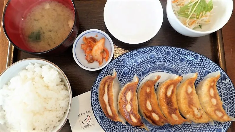 餃子の花家 札幌市 生のブロック肉から作るこだわり手づくり餃子