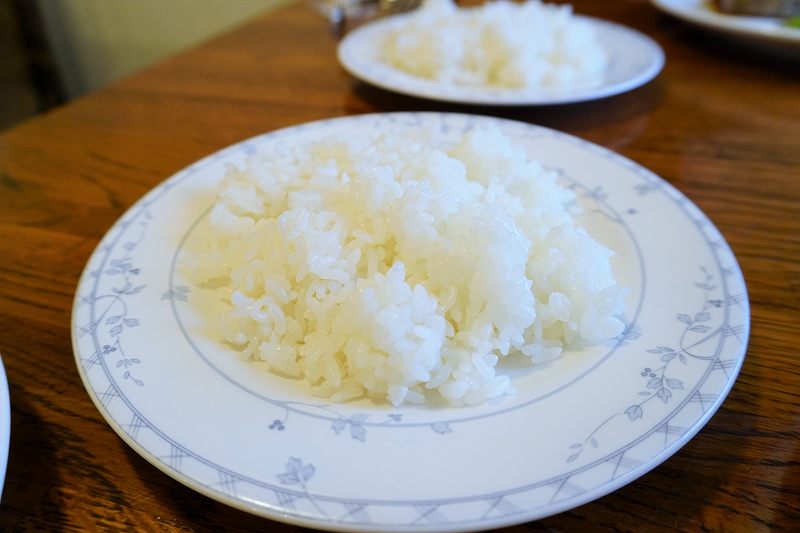 お米は北海道産米「ふっくりんこ」100％
