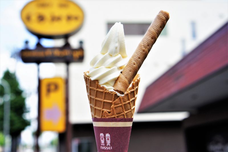 くるみや札幌山鼻店のソフトクリーム