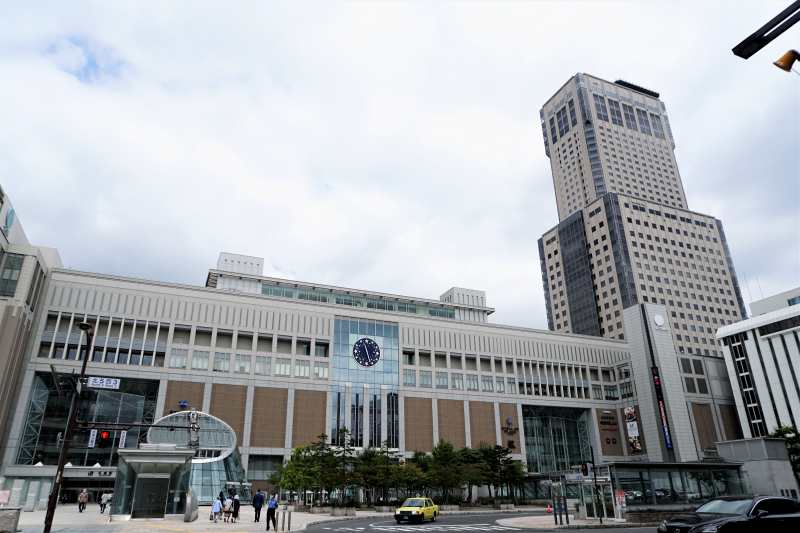 札幌駅南口の様子