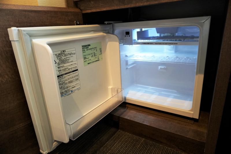 レンブラントスタイル札幌のダブルルームの冷蔵庫