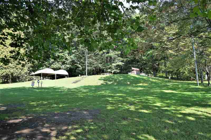 「栗山公園」キャンプ場