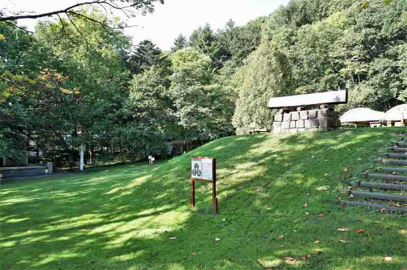 「栗山公園」のキャンプ場