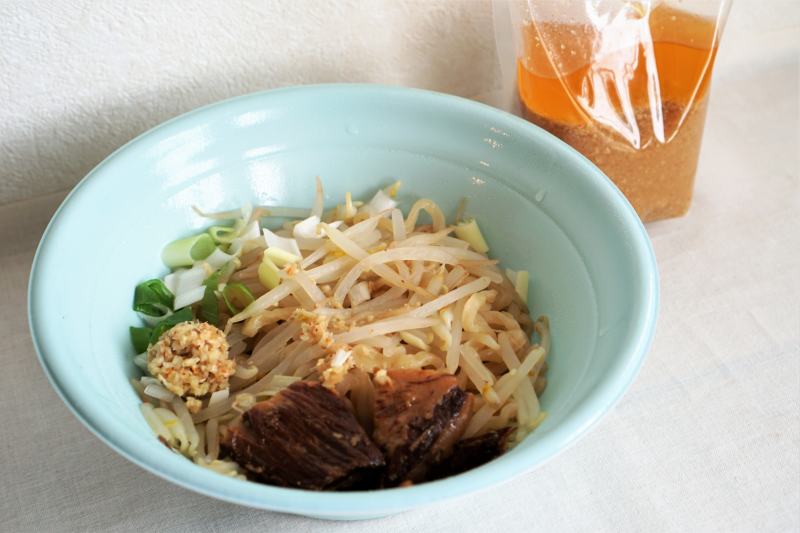 札幌つけ麺風棶堂の味噌ラーメン（デリバリー）
