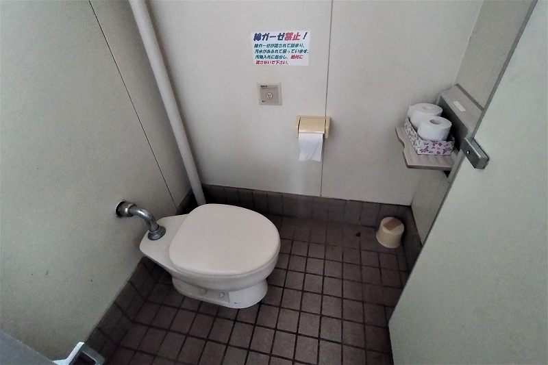 東大沼キャンプ場のトイレ