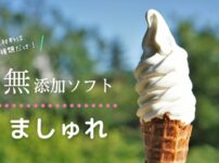 ましゅれ 札幌白石本店の無添加ソフトクリーム