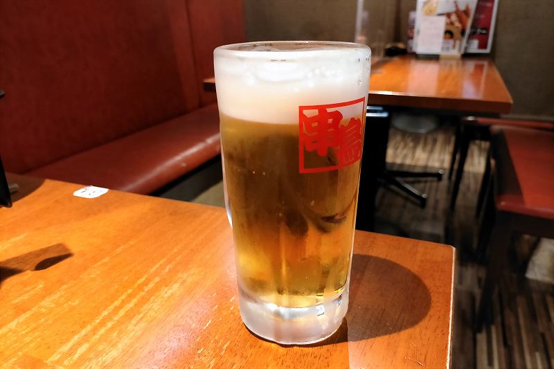 串鳥のビール サッポロクラシック