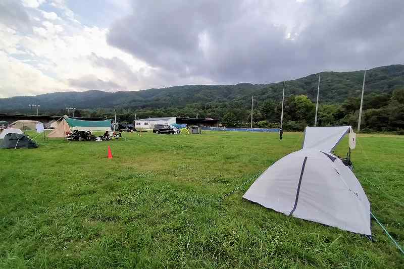 ニヤマオートキャンプ場のカーサイト