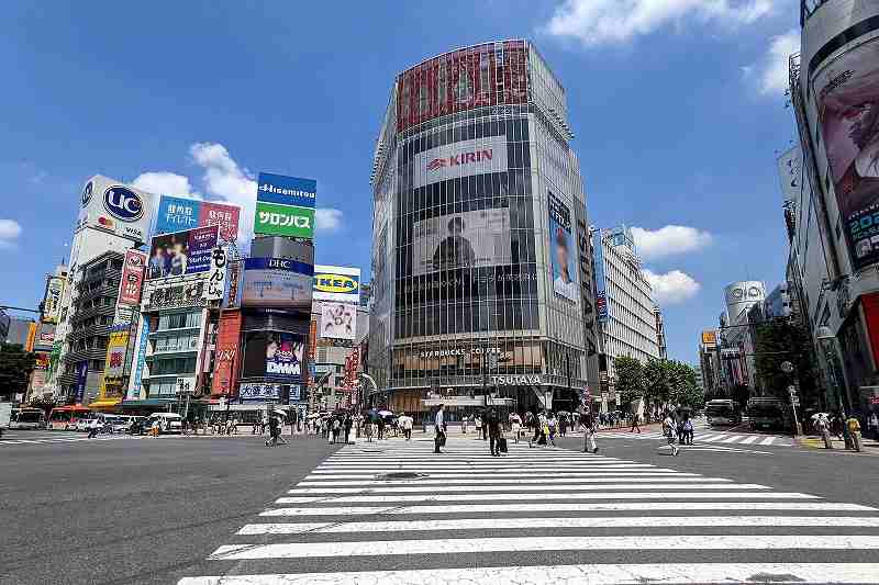 渋谷の街並