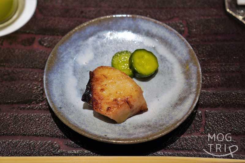 札幌「鮨わたなべ」　アブラボウズの焼魚